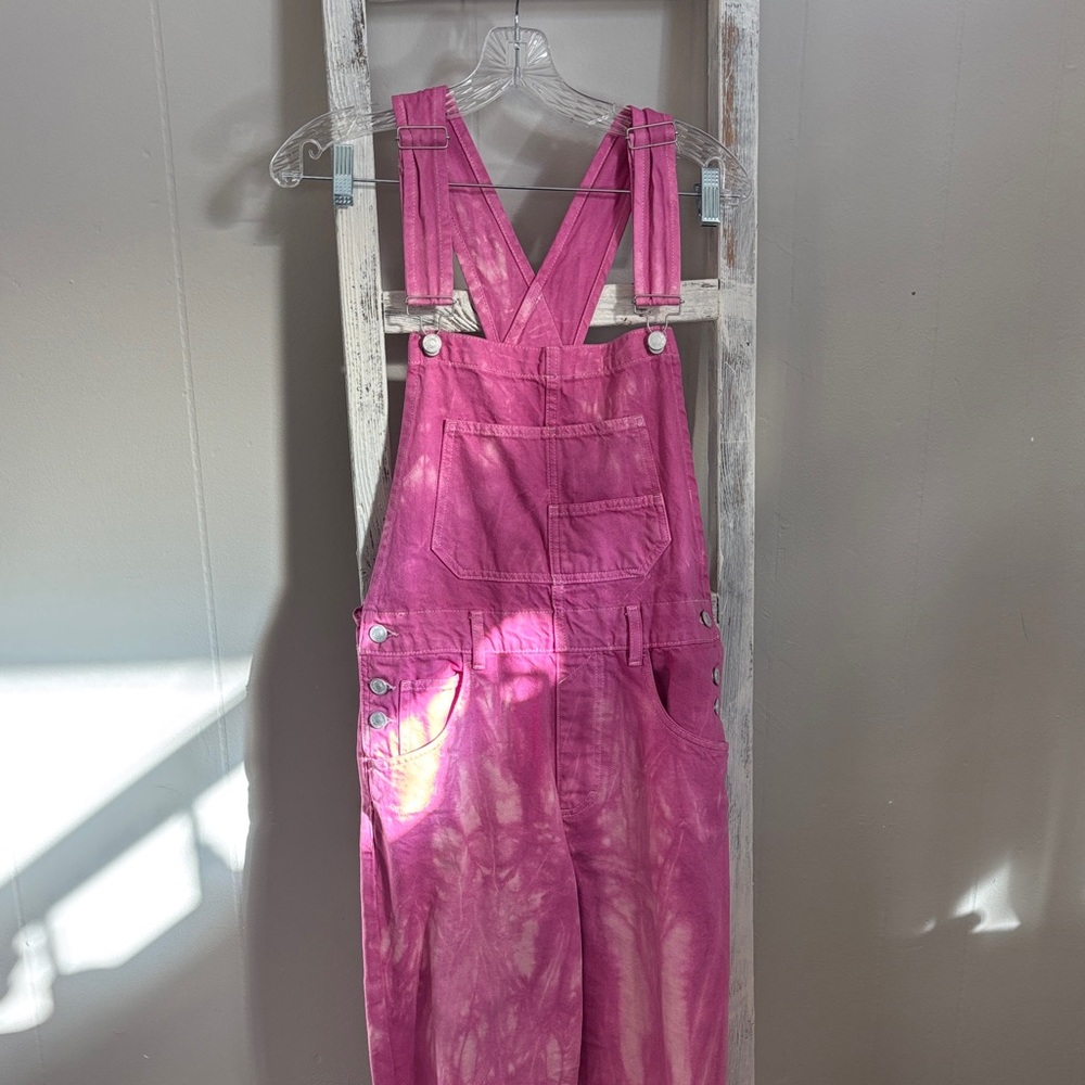 We The Free Pink Ziggy Overalls